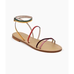 Amanu Strappy Sandals Rainbow